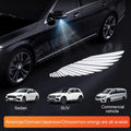 Car Door Welcome Light Angel Wings Dynamic Projector Rearview Mirror Carpet Light