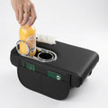 Multifunctional Car Center Console Armrest Tissue Box with Cup Holder – Premium Car Organizer