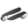 2Pcs Universal Car Rearview Sun Visor Rain Eyebrow Blind Spot Mirror Round Parking Mirror 360 Degree